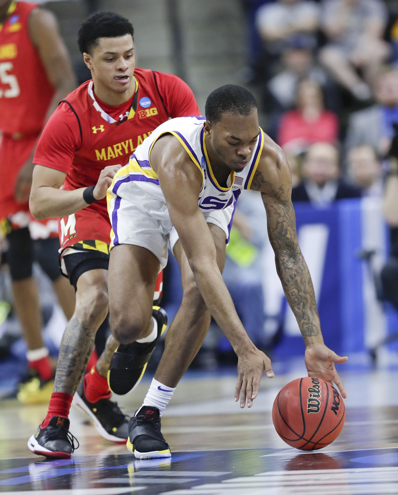 NCAA Maryland LSU Basketball